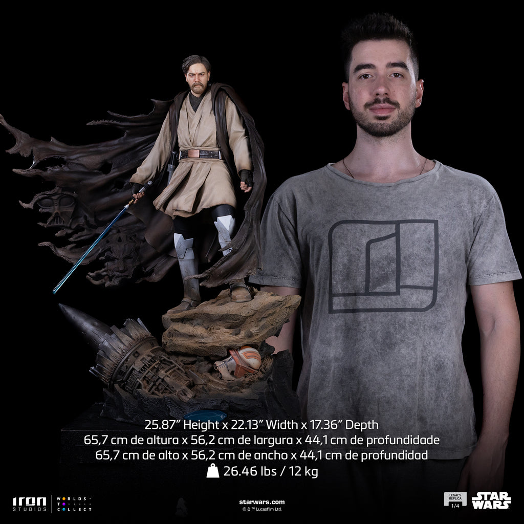 Statue Obi-Wan (Signatures) – Star Wars – Legacy Replica 1/4 – Iron Studios
