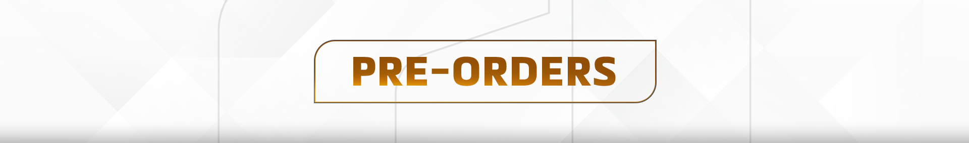 Pre-Order: What's New?