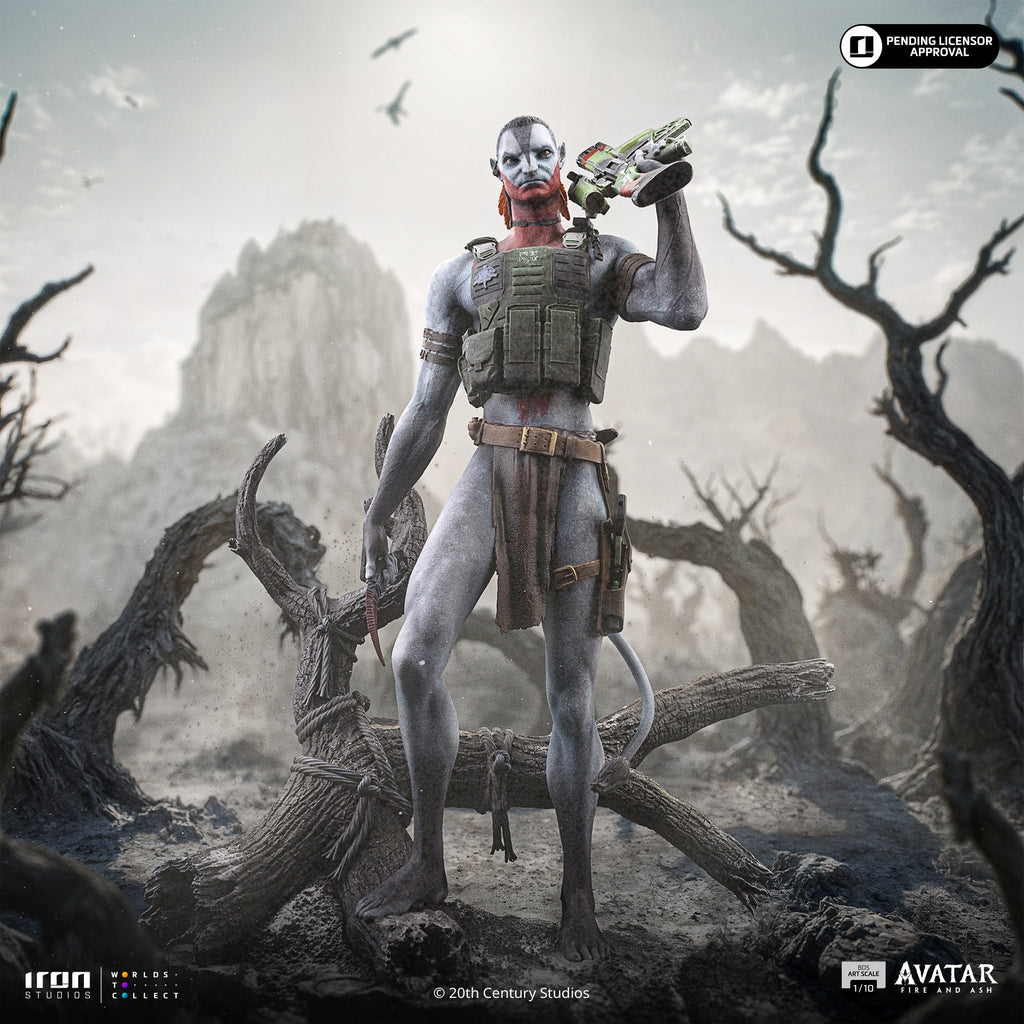 Pre-Order - Statue Miles Quaritch - Avatar 3: Fire and Ash - Art Scale 1/10 - Iron Studios