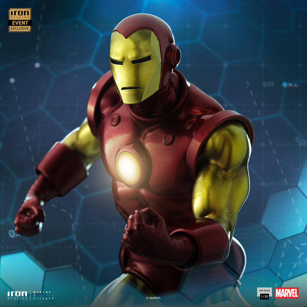 Iron Man (CCXP Event Exclusive 2025) - Marvel Comics - Art Scale 1/10 - Iron Studios
