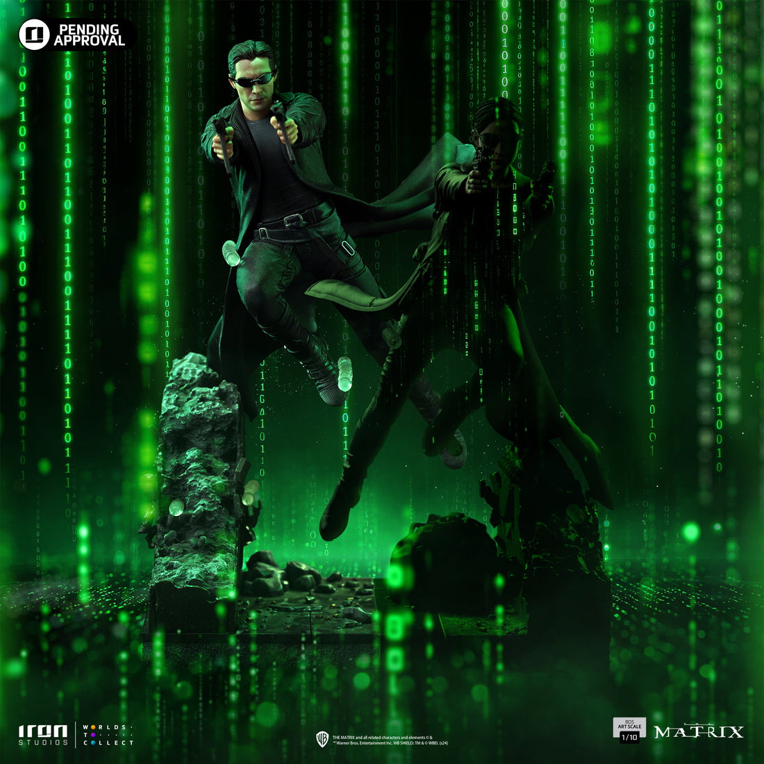 Pre-Order - Statue Neo - Matrix - Art Scale 1/10 - Iron Studios