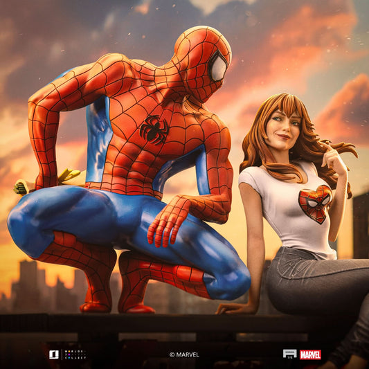 Statue Spider-Man and Mary Jane - Marvel Comics - Diorama 1/6 - Iron Studios