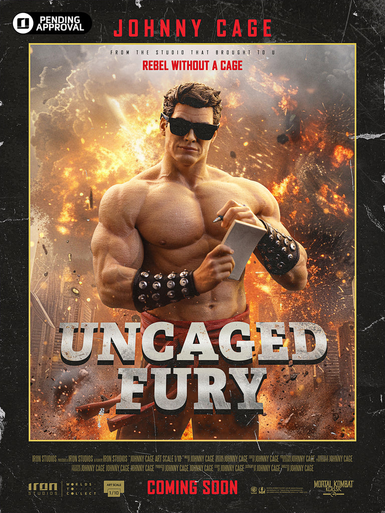 Pre-Order - Statue Johnny Cage - Mortal Kombat - Art Scale 1/10 - Iron Studios