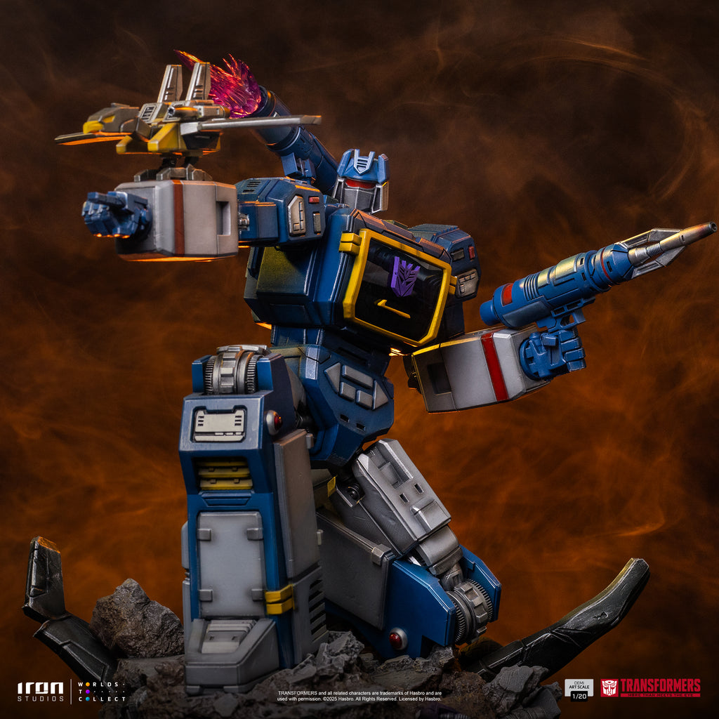 Pre-Order - Statue Soundwave - Transformers - Demi Art Scale 1/20 - Iron Studios