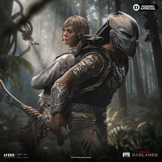 Pre-Order - Statue Predator Dek & Thia - Predator: Badlands - Art Scale 1/10 - Iron Studios