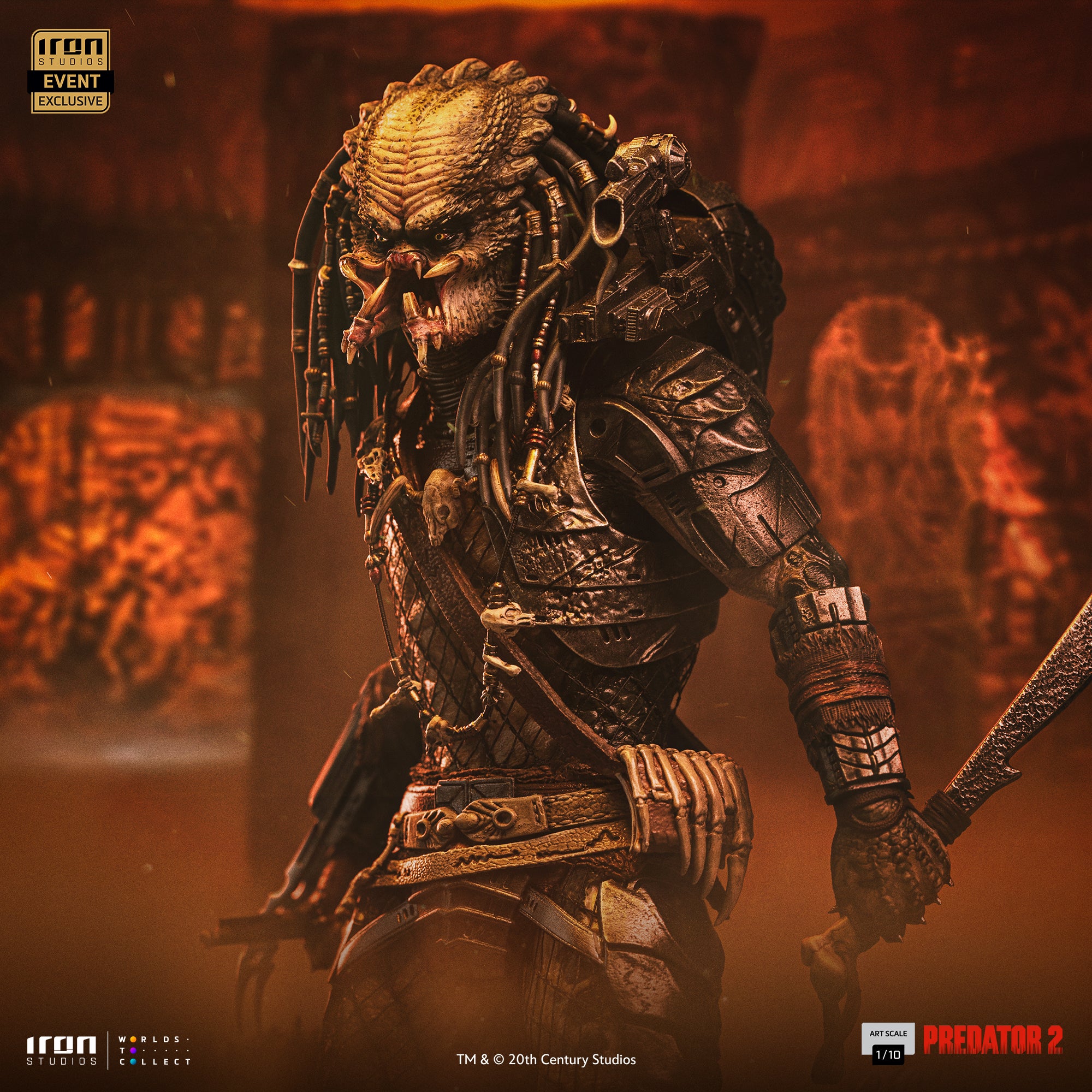 Statue Elder Predator (CCXP Event Exclusive 2025) - Predator 2