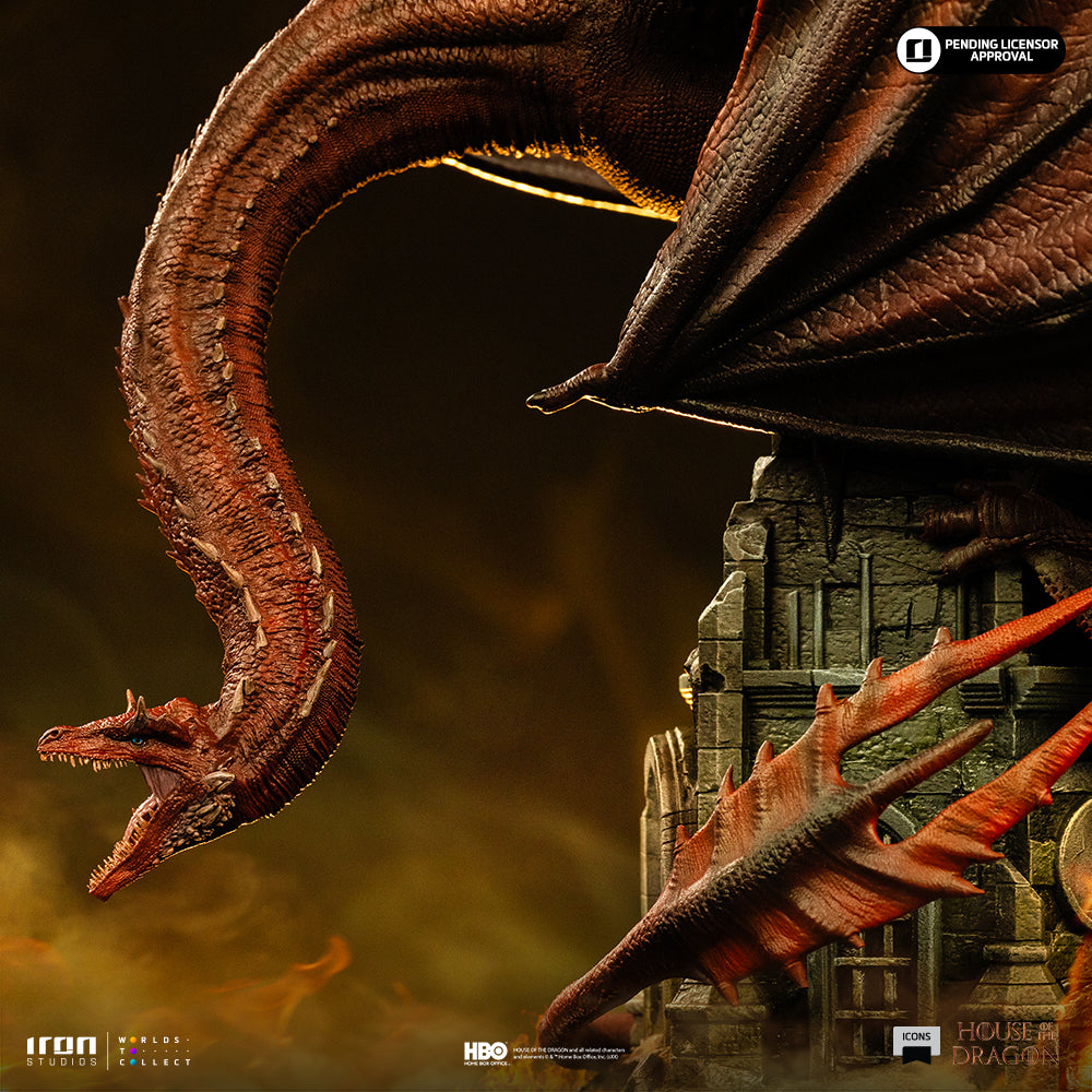 Pre-Order - Caraxes - House of the Dragon - Icons - Iron Studios