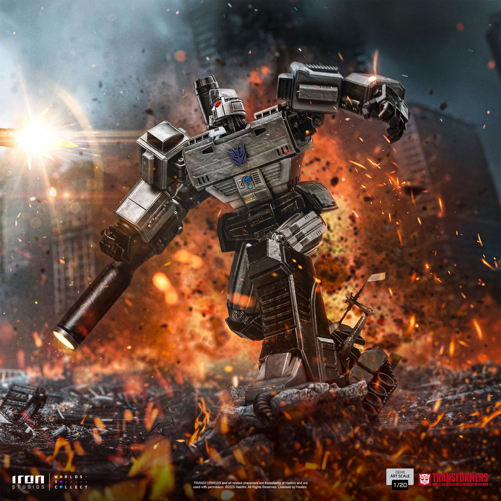 Pre-Order - Statue Megatron - Transformers - Demi Scale 1/20 - Iron Studios