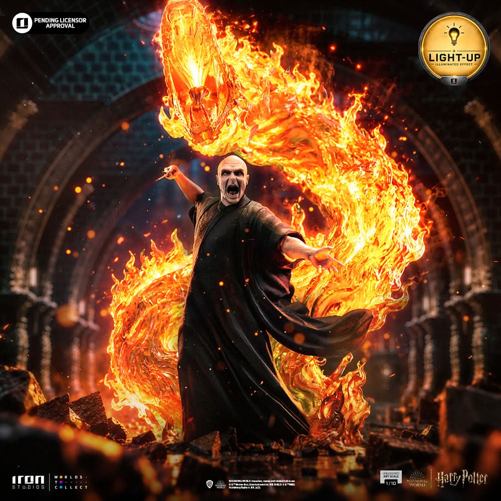Pre-Order - Statue Voldemort Unleashed - Harry Potter - Art Scale 1/10 - Iron Studios