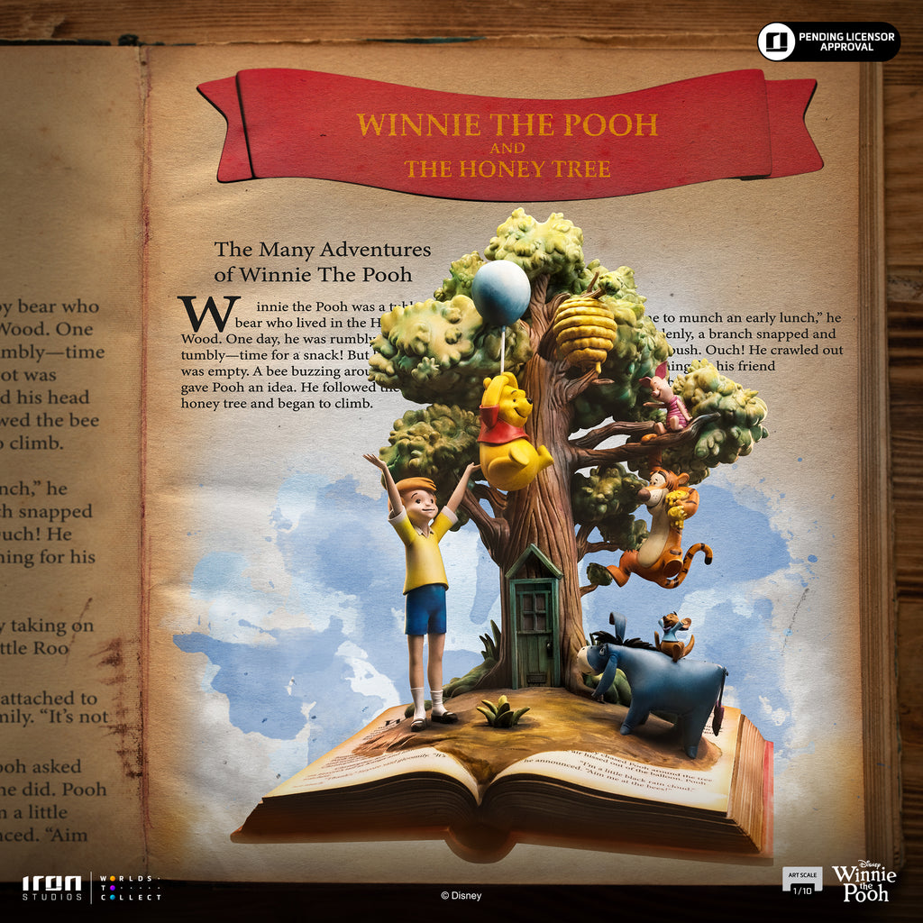 Pre-Order - Statue Winnie the Pooh and Friends (100th Anniversary) - Disney Classics - Deluxe Art Scale 1/10 - Iron Studios