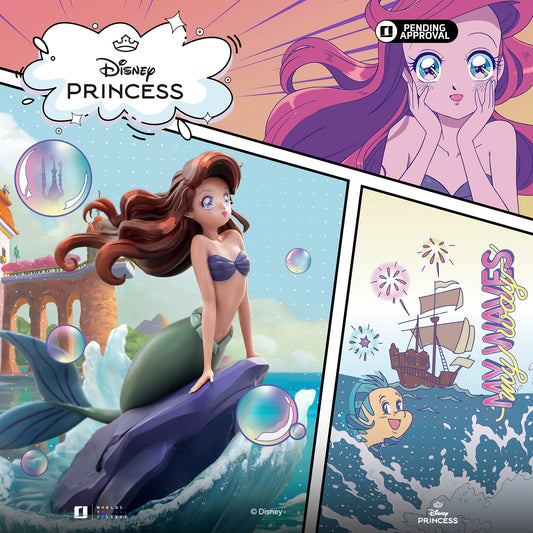 Pre-Order - Statue Ariel - Disney's Princess Animated Icons - Iron Studios