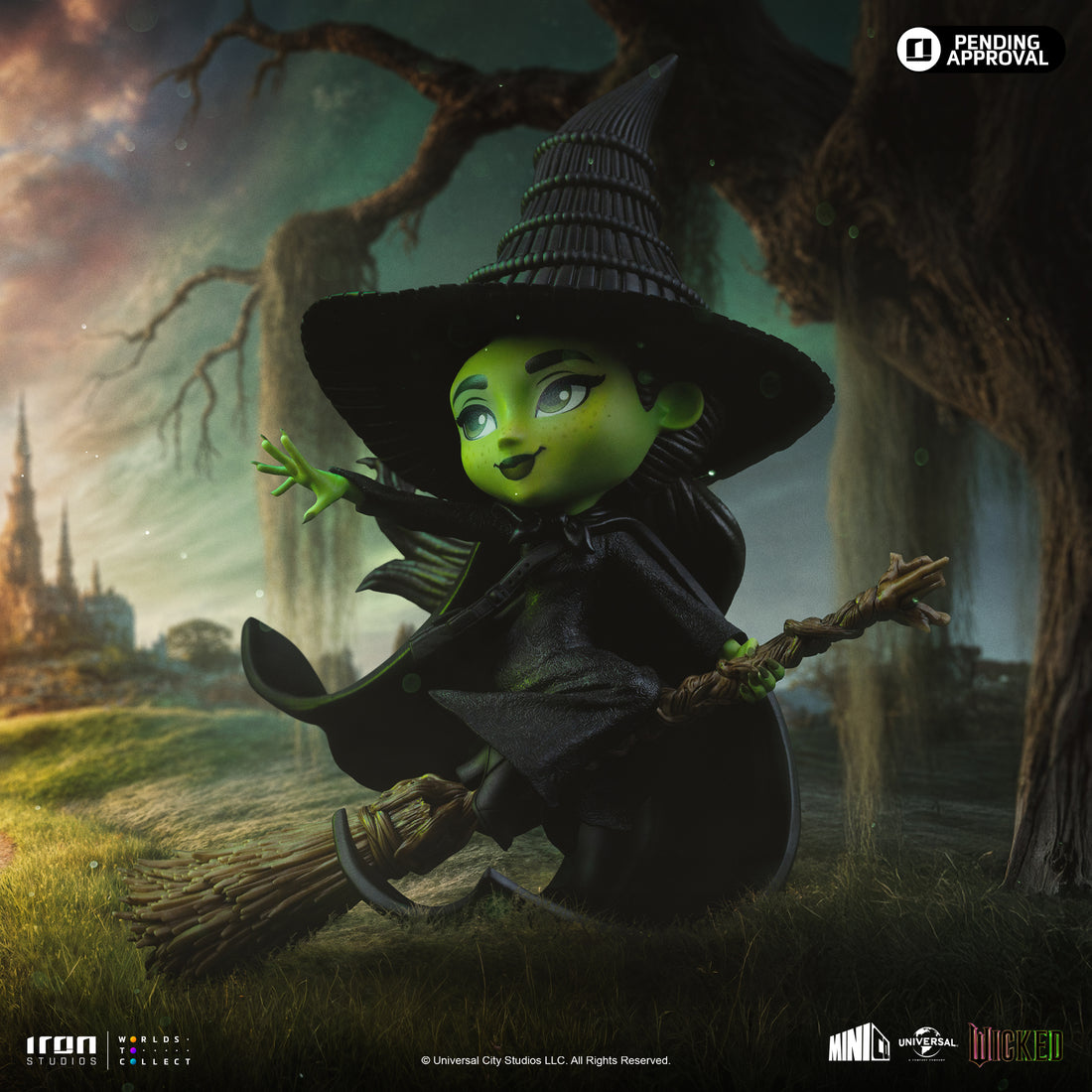 Pre-Order - Statue Elphaba - Wicked - MiniCo - Iron Studios