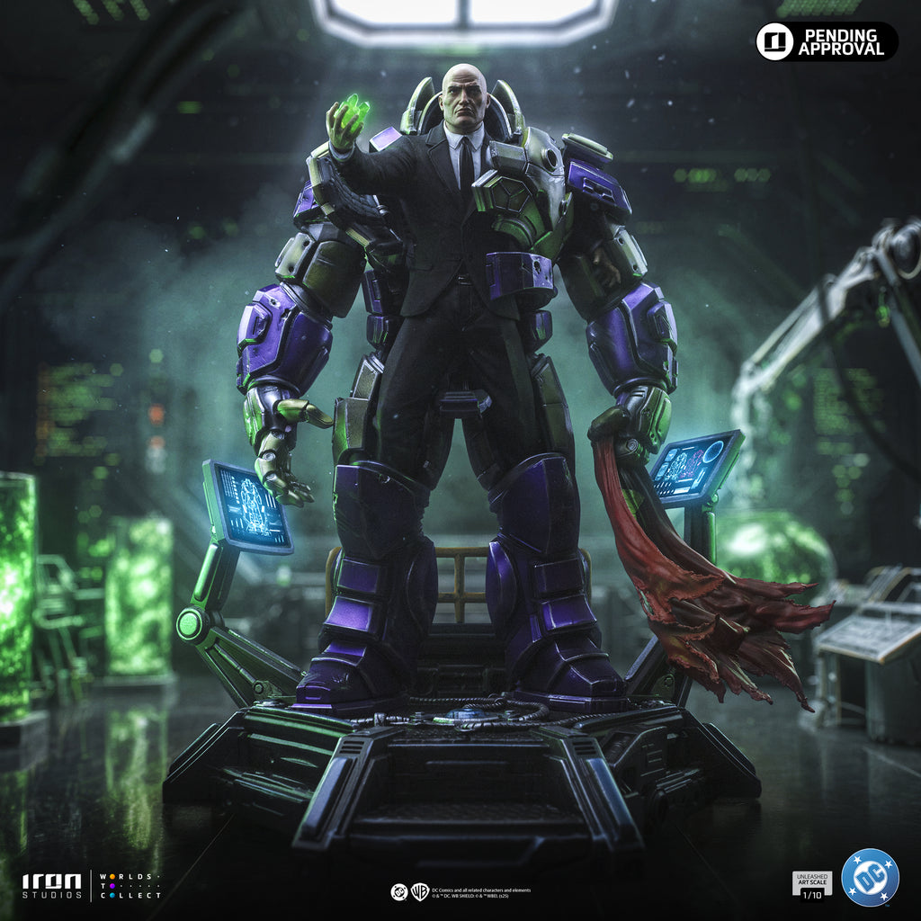 Pre-Order - Lex Luthor Unleashed - DC Comics - Deluxe Art Scale 1/10 - Iron Studios