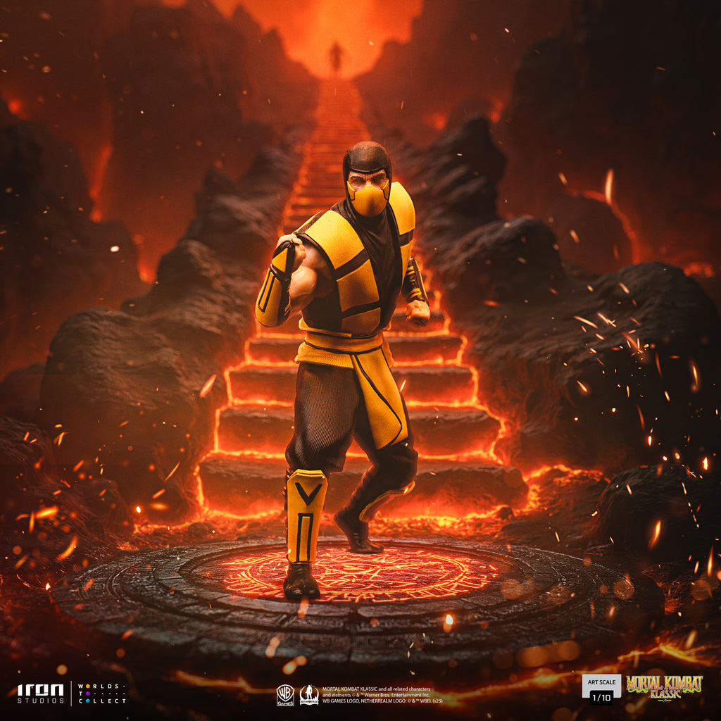 Statue Scorpion (Variant) - Mortal Kombat - Art Scale 1/10 - Iron Studios