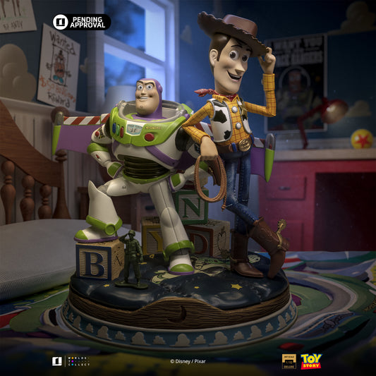 Pre-Order - Statue Buzz & Woody - Toy Story - Deluxe Art Scale 1/10 - Iron Studios