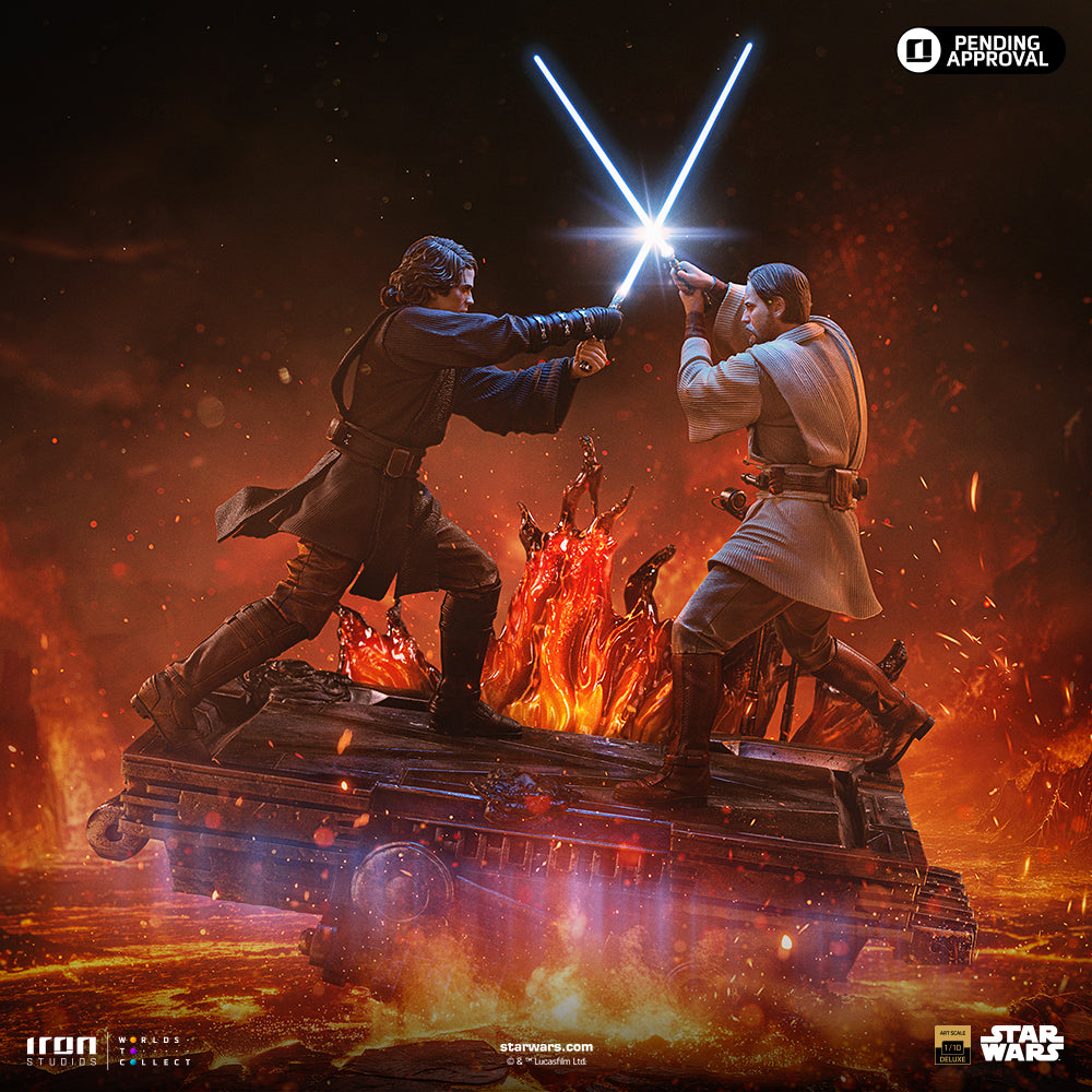 Pre-Order - Statue Anakin Vs Obi-Wan (Revenge of the Sith 20th Years Anniversary) - Star Wars - Art Scale 1/10 - Iron Studios