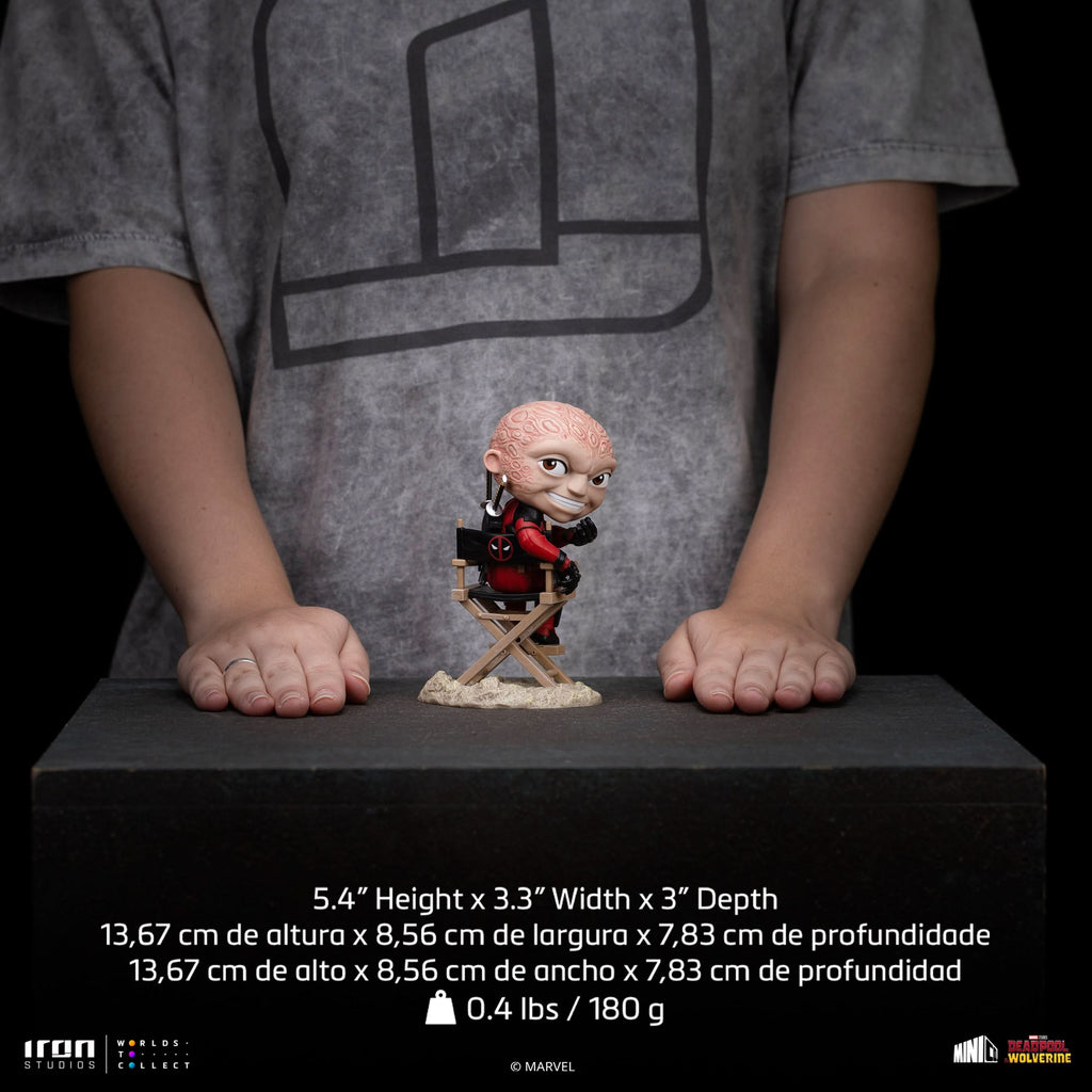 Statue Deadpool (Unmasked) - Deadpool & Wolverine - Minico - Iron Studios