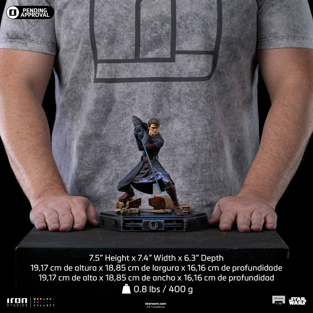 Pre-Order - Statue Anakin Skywalker - Star Wars: Clone Wars - Art Scale 1/10 - Iron Studios