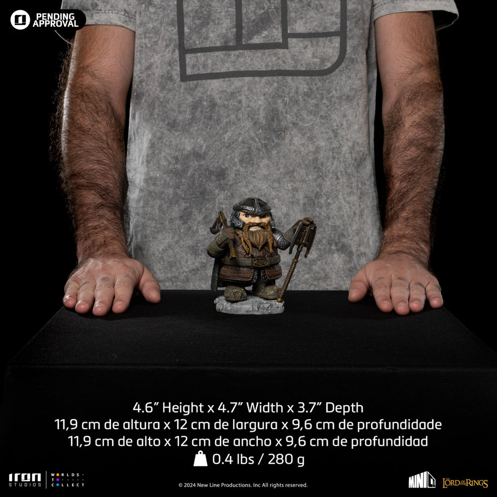 Iron Studios MiniCo Estatua De Gimli – El Señor De Los Anillos, 12 Cm De Altura Iron Studios MiniCo Estatua De Gimli – El Señor De Los Anillos, 12 Cm De Altura