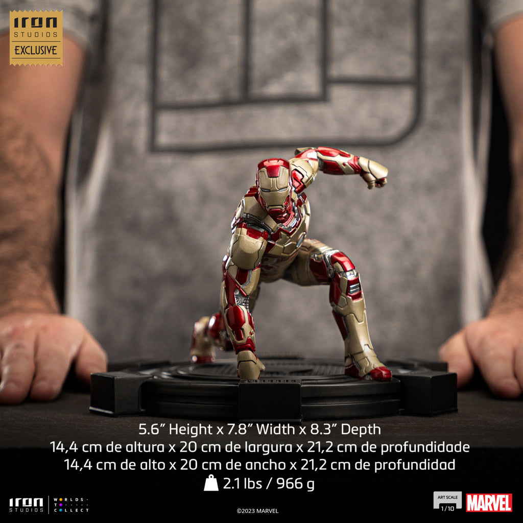 Statue Iron Man Mark XLII (2023 Event Exclusive) - The Infinity Saga - Art Scale 1/10 - Iron Studios