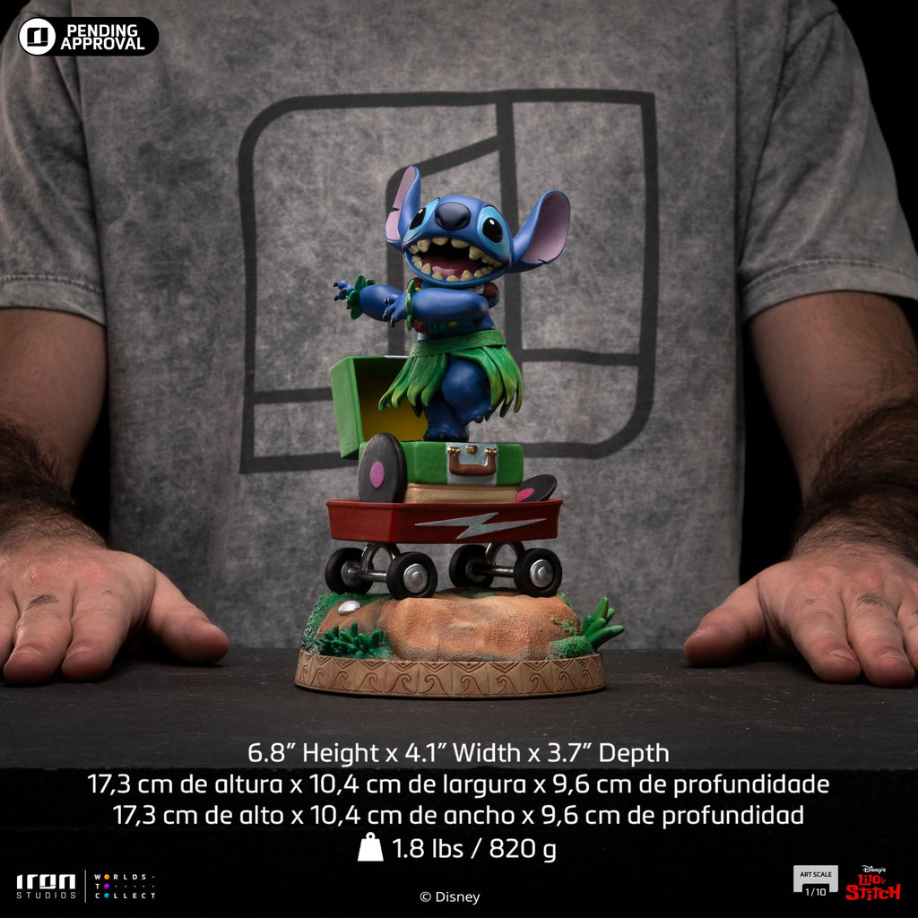 Statue Stitch Hula - Disney Classics - Art Scale 1/10 - Iron Studios