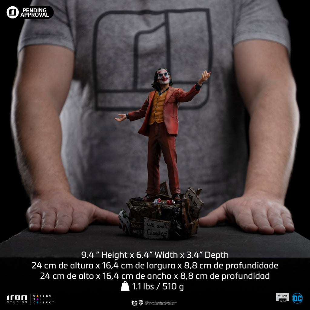 Statue Joker (Arthur Fleck) - Joker - Art Scale 1/10 - Iron Studios