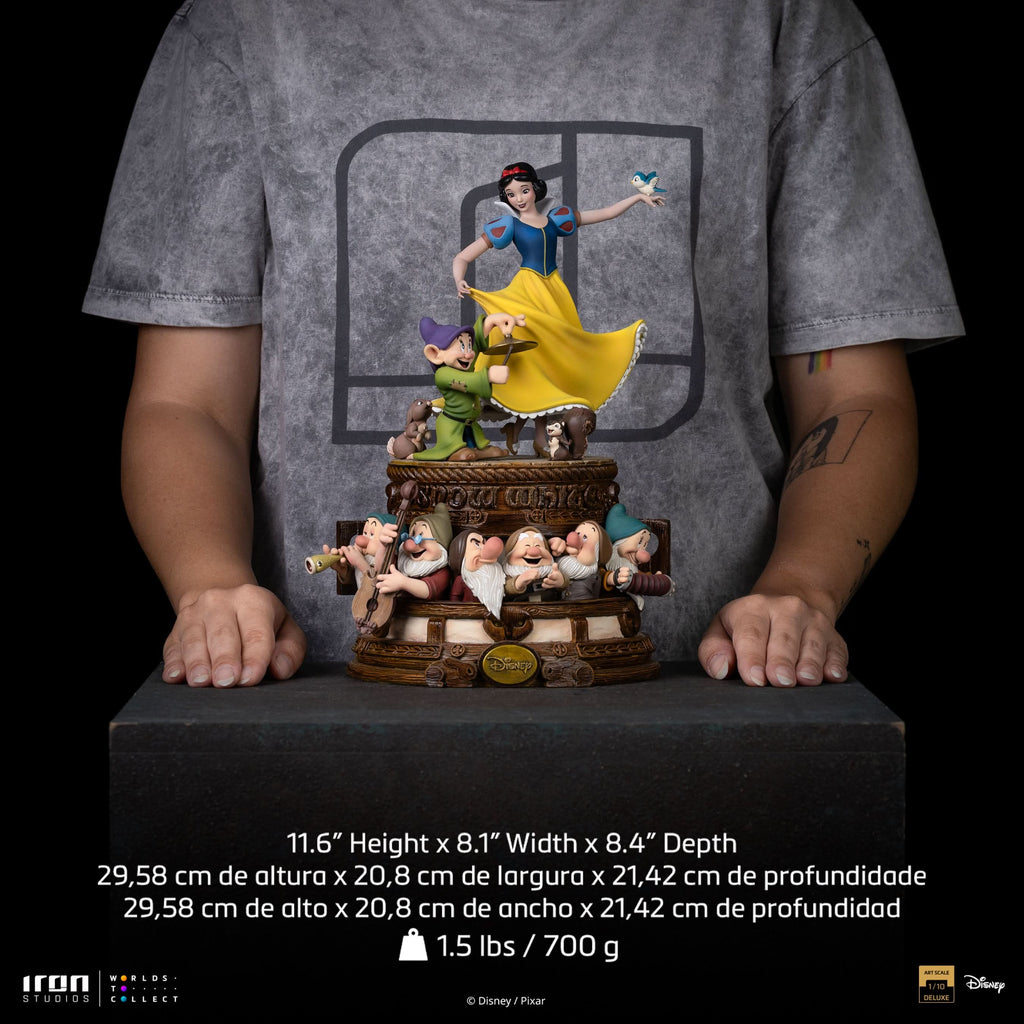 Pre-Order - Statue Snow White Deluxe - Snow White and the Seven Dwarves - Art Scale 1/10 - Iron Studios