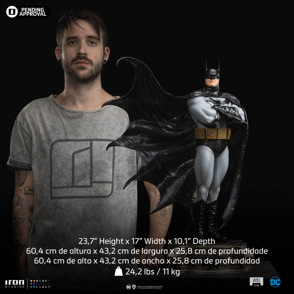 Pre-Order - Statue Batman DC Trinity - DC Comics - Legacy Replica 1/4 - Iron Studios