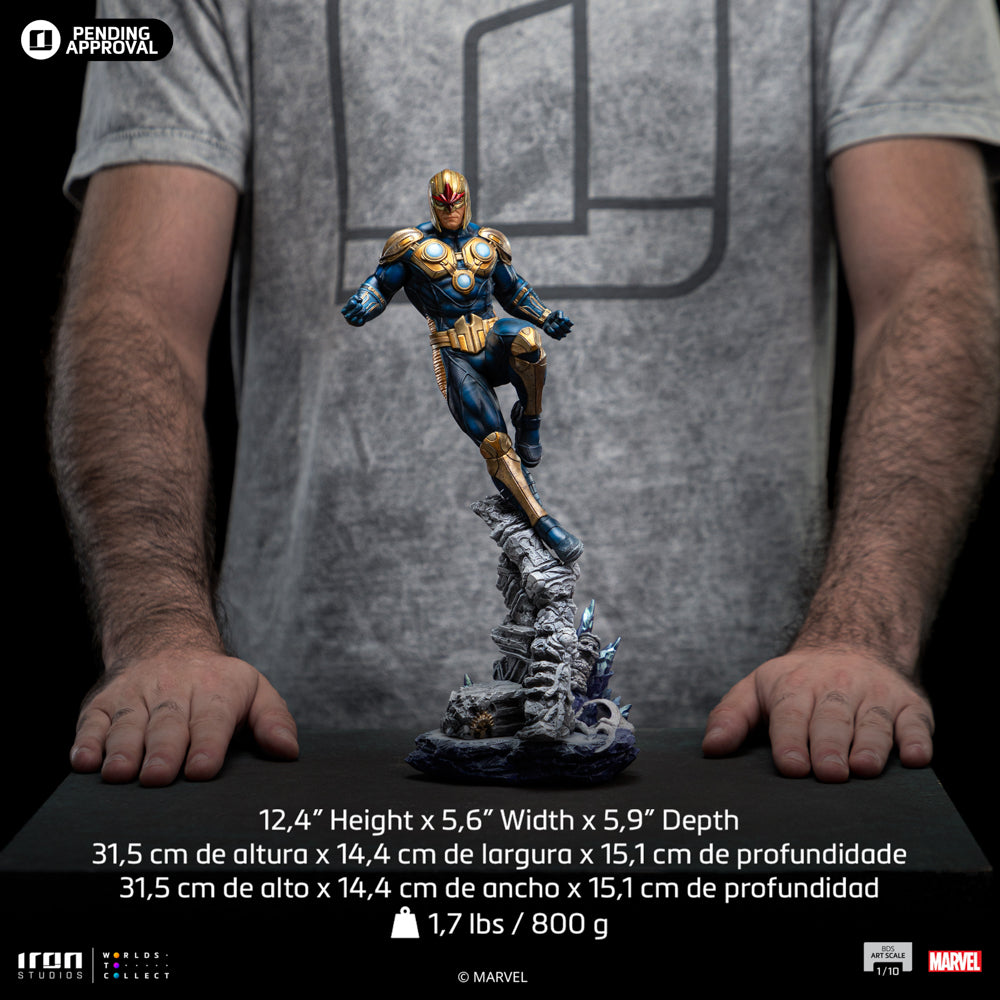 Nova - Infinity Gauntlet Diorama - BDS Art Scale 1/10 - Iron Studios