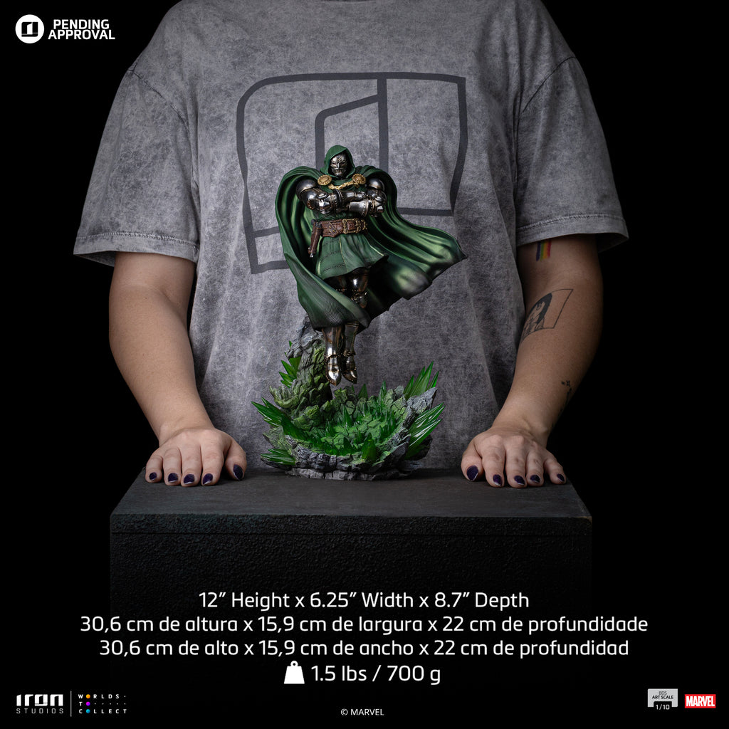 Pre-Order - Statue Doctor Doom - Infinity Gauntlet Diorama - Art Scale 1/10 - Iron Studios