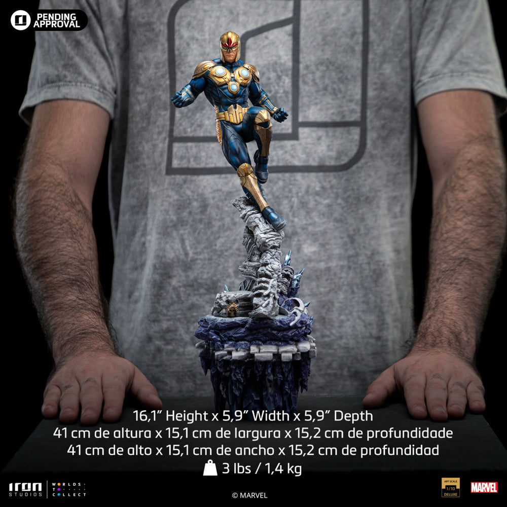 Statue Nova Deluxe - Infinity Gauntlet Diorama - BDS Art Scale 1/10 - Iron Studios