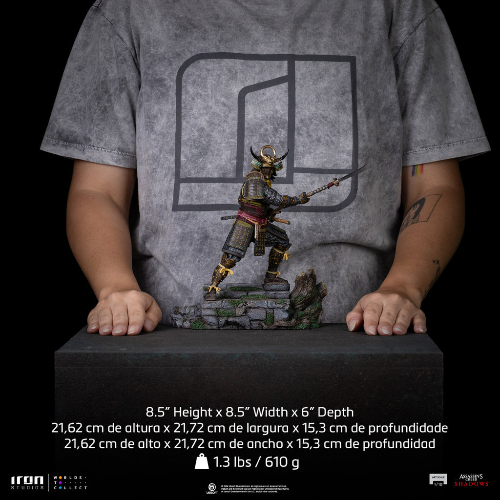 Statue Yasuke - Assassin's Creed Shadows - Art Scale 1/10 - Iron Studios