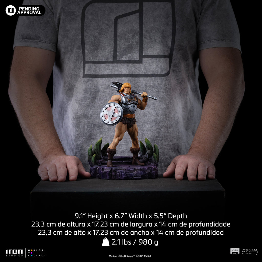Statue He-Man (Battle Armor Version) - Masters of the Universe - Art Scale 1/10 - Iron Studios