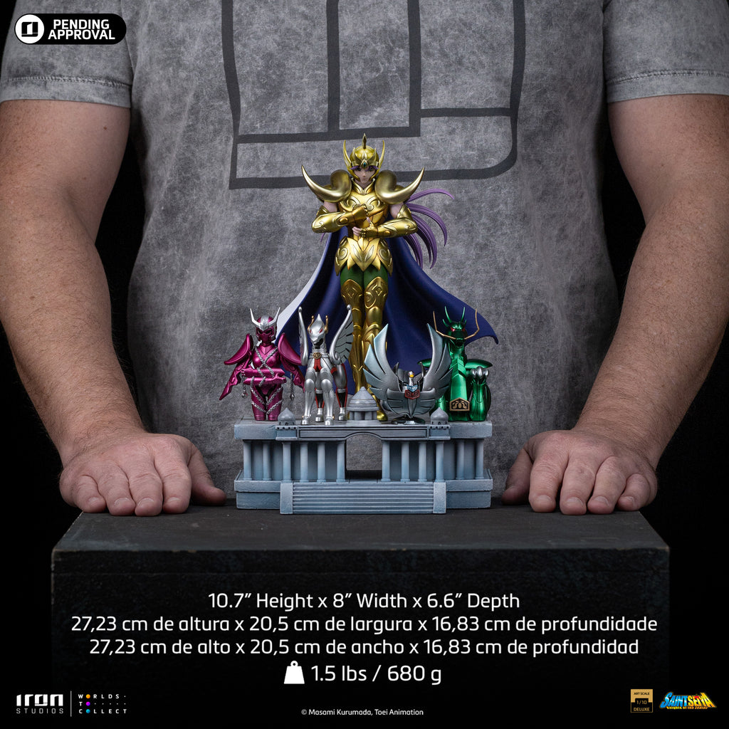 Statue Aries Mu - Saint Seiya - Deluxe Art Scale 1/10 - Iron Studios