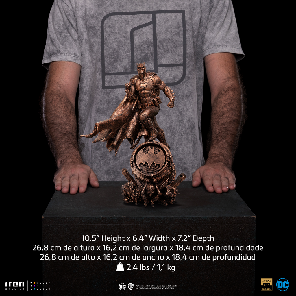 Statue Batman Deluxe (Bronze Version) - DC Comics - Art Scale 1/10 - Iron Studios