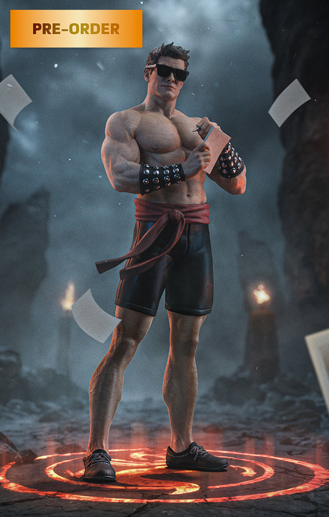 Pre-Order - Statue Johnny Cage - Mortal Kombat - Art Scale 1/10 - Iron Studios