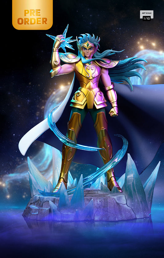 Pre-Order -  Statue Aquarius Camus - Saint Seiya - Art Scale 1/10 - Iron Studios