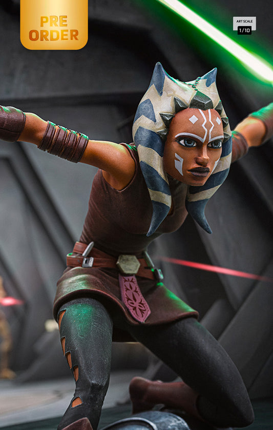 Pre-Order - Statue Ahsoka Tano - Star Wars: Clone Wars - Art Scale 1/10 - Iron Studios