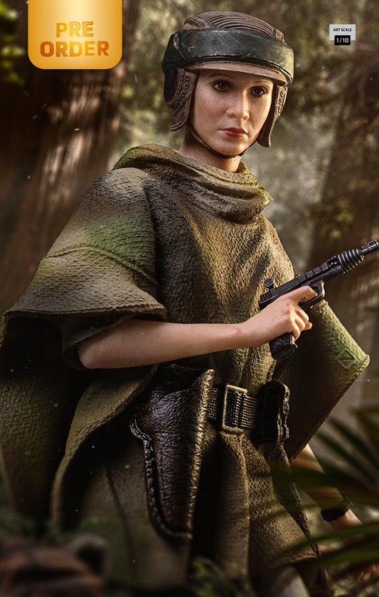 Pre-Order - Statue Leia and Wicket  -  Star Wars Episode VI - Art Scale 1/10 - Iron Studios