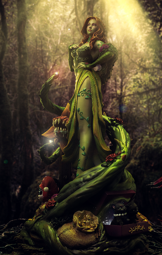 Poison Ivy Deluxe - Gotham City Sirens - Art Scale 1/10 - Iron Studios