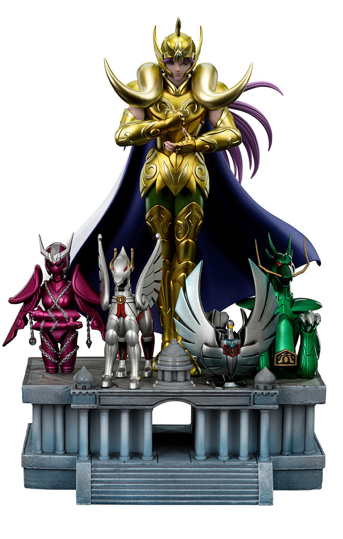 Digital Pre-Order - Statue Aries Mu - Saint Seiya - Deluxe Art Scale 1/10 - Iron Studios
