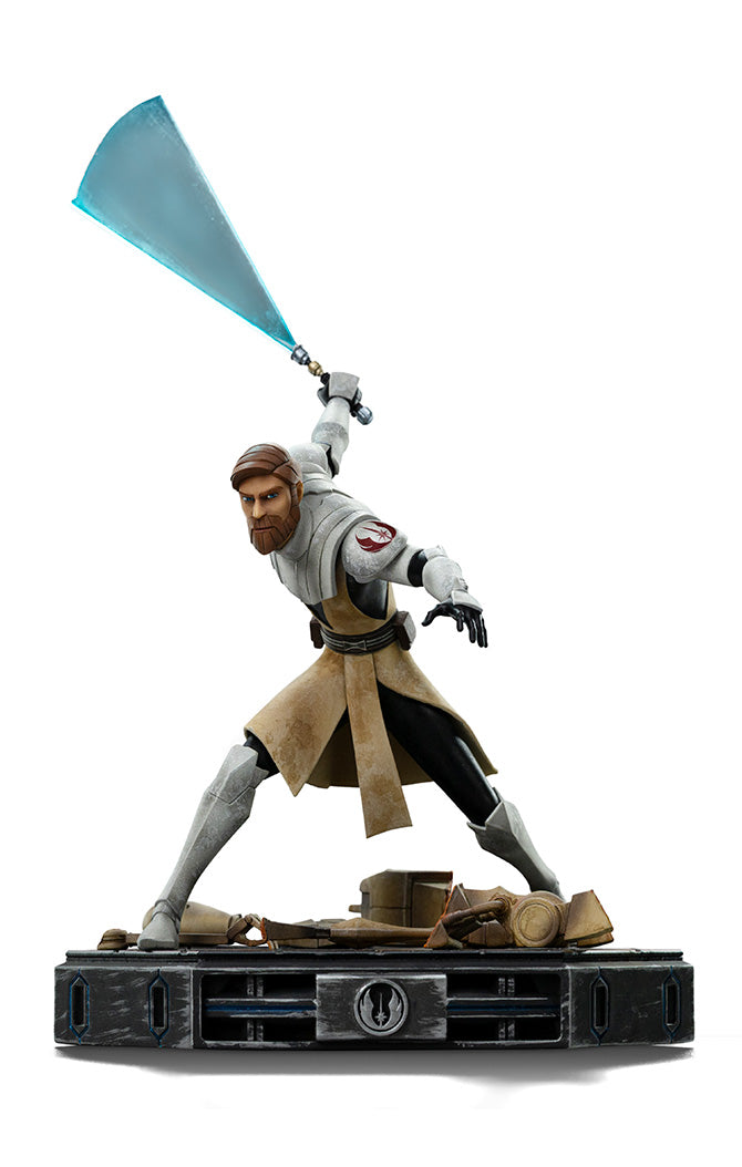 Digital Pre-Order - Statue Obi-Wan Kenobi – Star Wars: Clone Wars - Art Scale 1/10 - Iron Studios