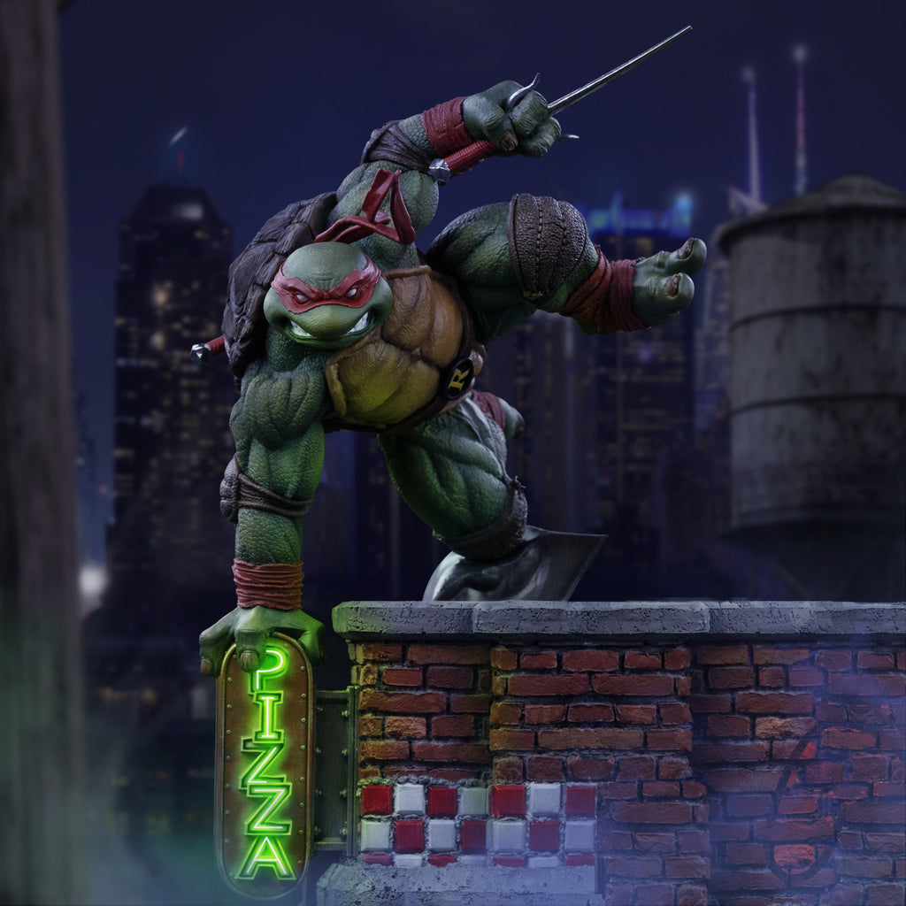Pre-Order - Statue Raphael Unleashed - Teenage Mutant Ninja Turtles - Art Scale 1/10 - Iron Studios