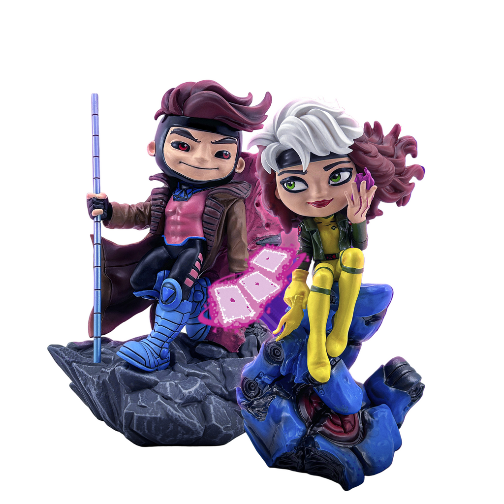Pre-Order - Statue Gambit & Rogue Valentine's Set - X-Men - Minico - Iron Studios