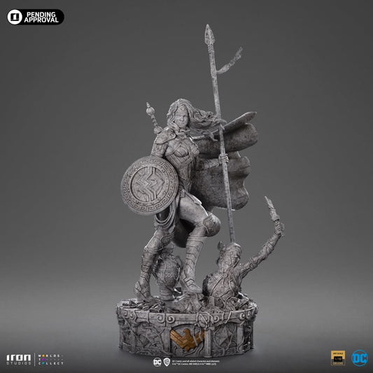 Statue Wonder Woman Unleashed Marble Variant - DC Comics - Art Scale 1/10 - Iron Studios