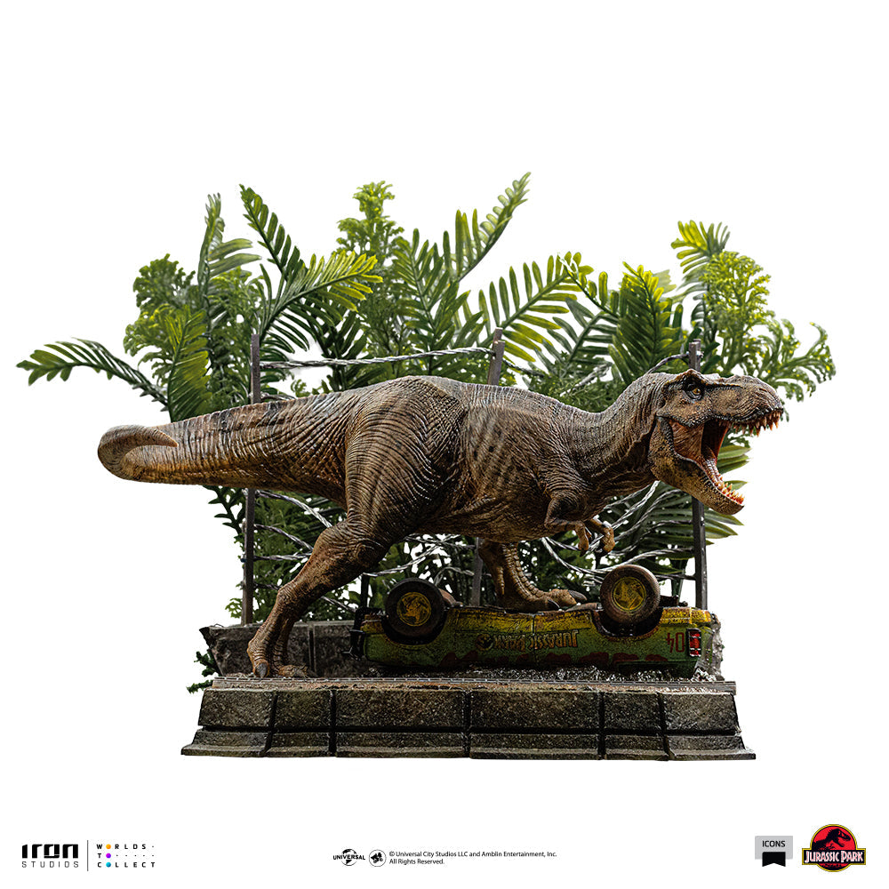 Pre-Order - T-Rex Breakout Set A - Jurassic Park - Icons - Iron Studios