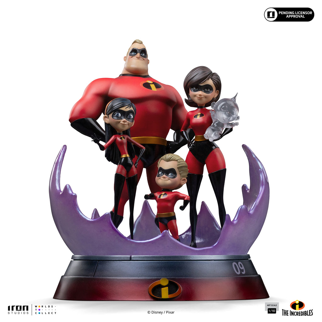 Pre-Order - Statue The Incredibles Diorama - The Incredibles - Art Scale 1/10 - Iron Studios