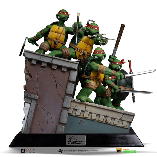 Pre-Order - Statue TMNT 1st Cover Set (Signed Version) - Teenage Mutant Ninja Turtles - Art Scale 1/10 - Iron Studios