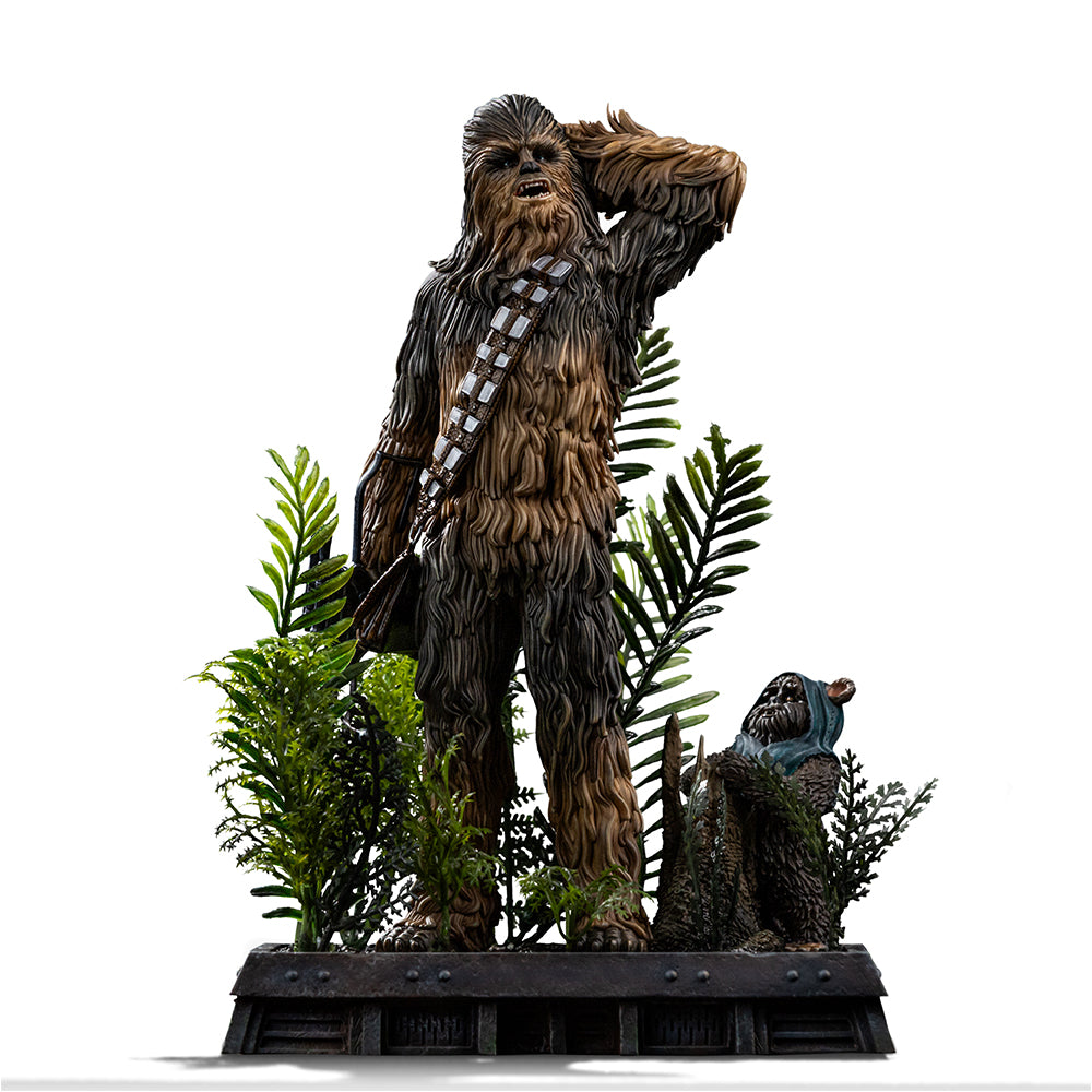 Pre-Order - Statue Chewbacca and Wicket - Star Wars - Art Scale 1/10 - Iron Studios