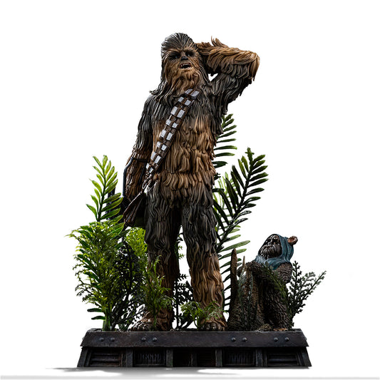 Pre-Order - Statue Chewbacca and Tokkat - Star Wars - Art Scale 1/10 - Iron Studios